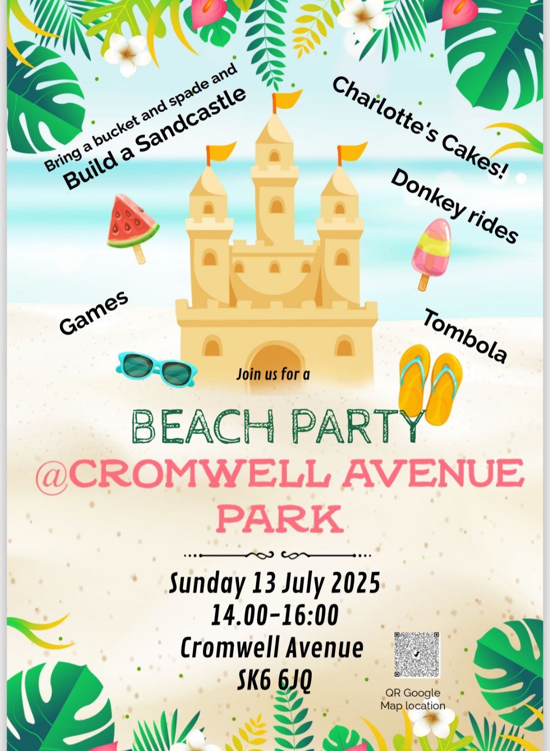 Friends of Cromwell Avenue Park Beach Party