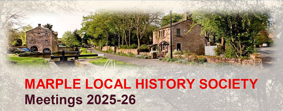 Marple Local History Society Programme 2025/2026