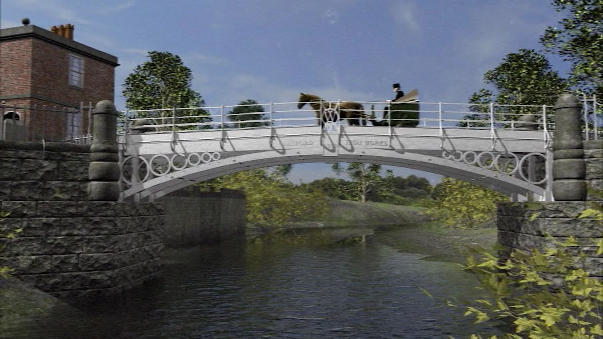 Click for Iron Bridge CGI