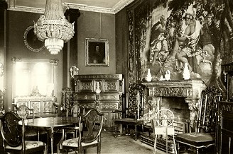 Gobelins Tapestries in Marple Hall Drawing Room