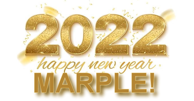Happy New Year 2022 from The Marple Website