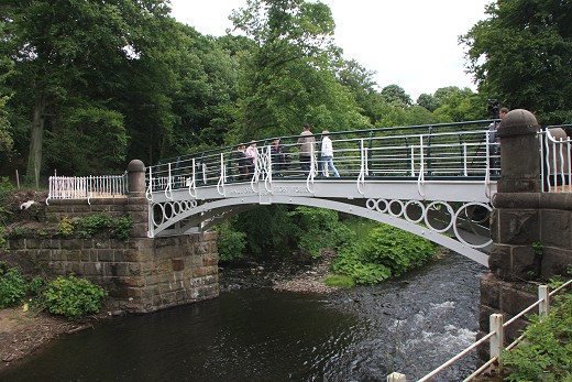 The Iron Bridge after reopening in 2008.