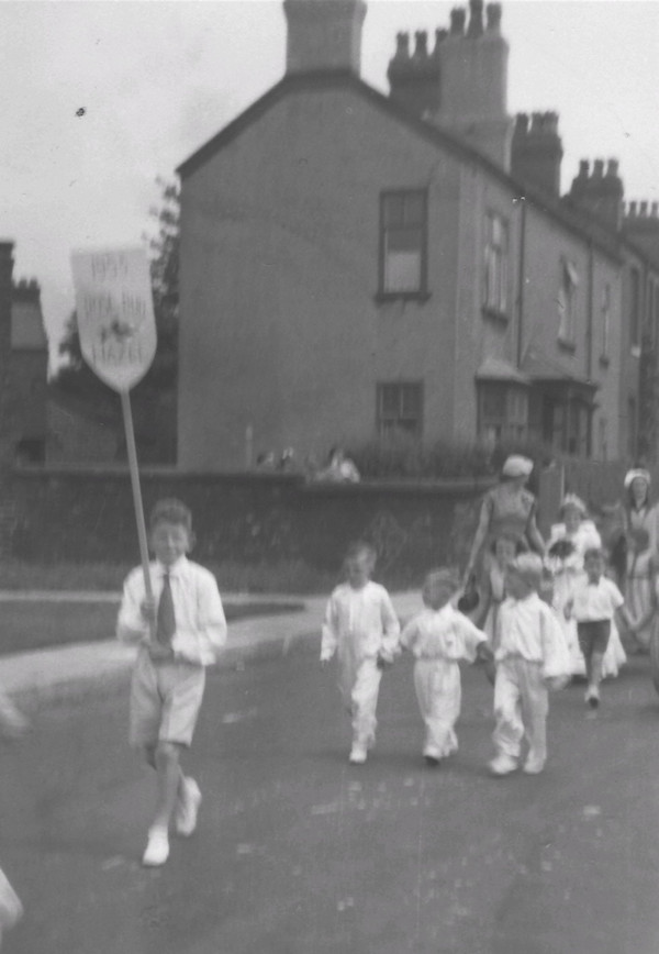 Procession of witnesses around 1954