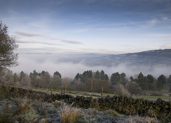 January - Frost over Mellor - N. Sheldon