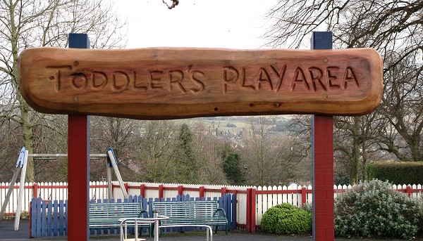 Infants Play Area in Marple Memorial Park
