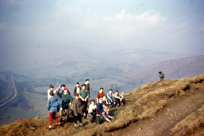 WW1961-005 Hope to Alport: on Roman Road a mile or two from Hope