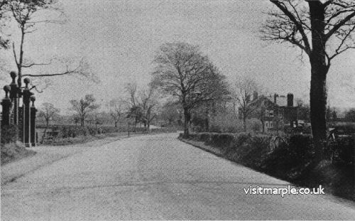 Main Gates to Marple Hall